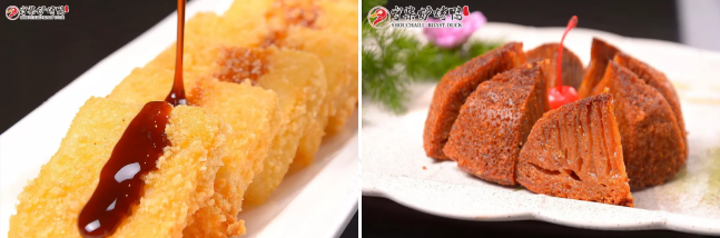 红糖糍粑&养生蜂巢糕