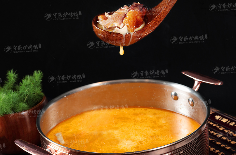酸萝卜鸭架汤
