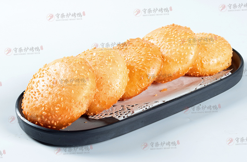 金牌麻酱烧饼